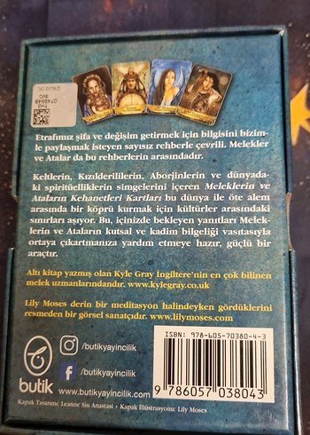 Tarot kartı-Meleklerin ve Atalarım Kehaneti Kartları - Kyle Gray