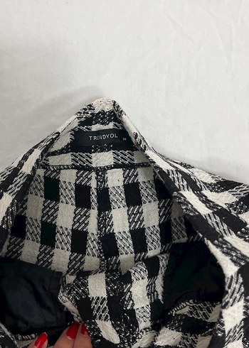 Ekose Desenli Pilili Kadın Kumaş Pantolon - Görsel 6