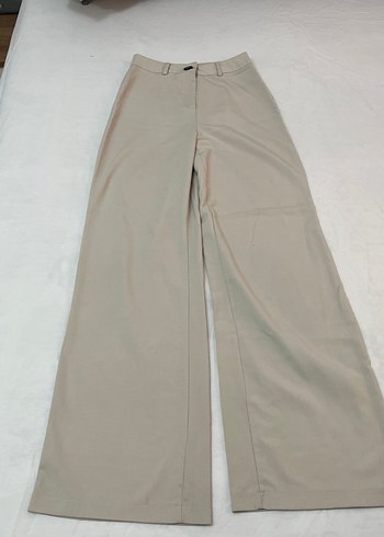 Bej Kadın Kumaş Pantolon - Görsel 2