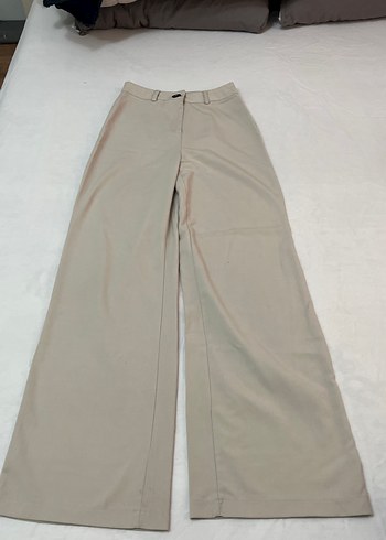 Bej Kadın Kumaş Pantolon - Görsel 3