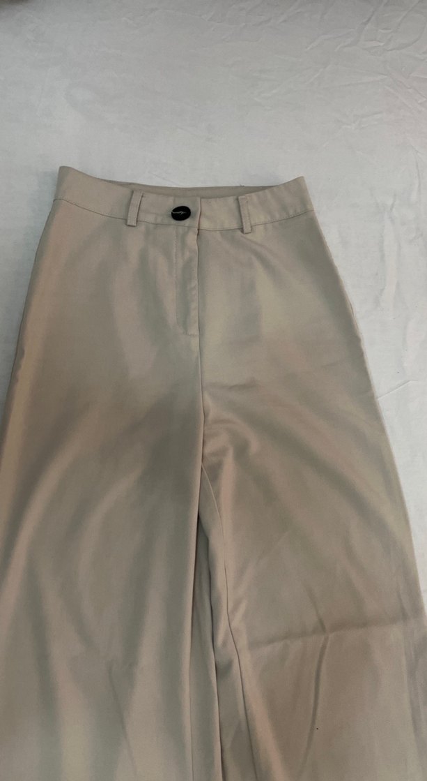 Bej Kadın Kumaş Pantolon - Görsel 4