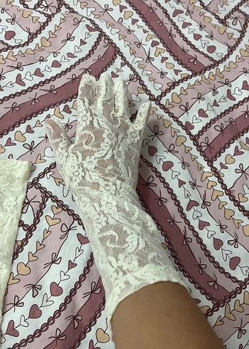 Dantel Detaylı Bohem Kadın Eldiveni - Görsel 4