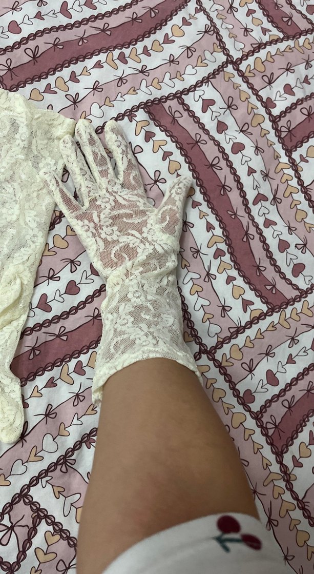 Dantel Detaylı Bohem Kadın Eldiveni - Görsel 5