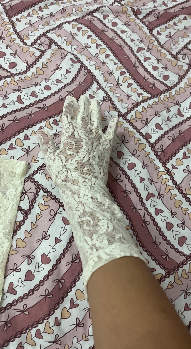 Dantel Detaylı Bohem Kadın Eldiveni - Görsel 3