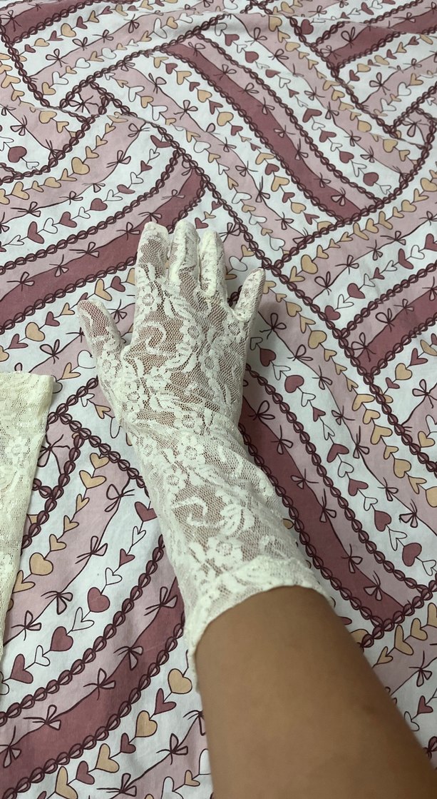 Dantel Detaylı Bohem Kadın Eldiveni - Görsel 4