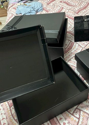 Siyah Kurdeleli Hediye Kutuları - Görsel 7