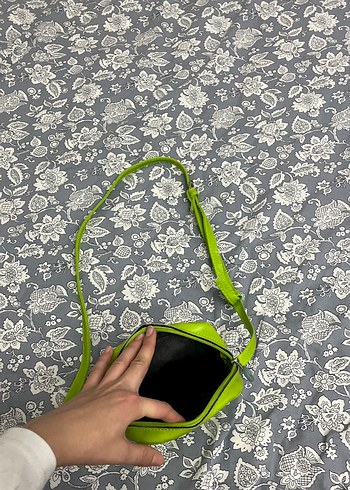 Yeşil Fermuarlı Kadın Çapraz Çanta - Görsel 2