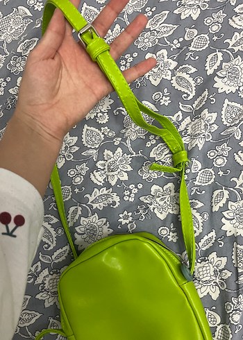 Yeşil Fermuarlı Kadın Çapraz Çanta - Görsel 4