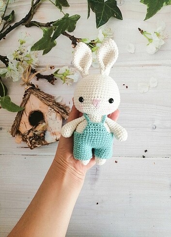  Beden Amigurumi oyuncak tavşan 