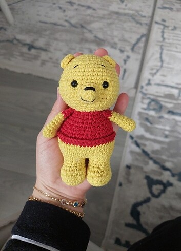 Amigurumi oyuncak pooh ayıcık 