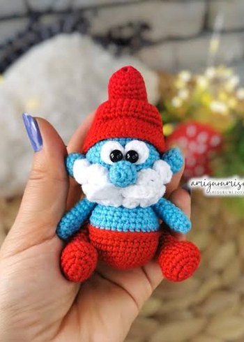 Renkli Amigurumi Peluş Oyuncak