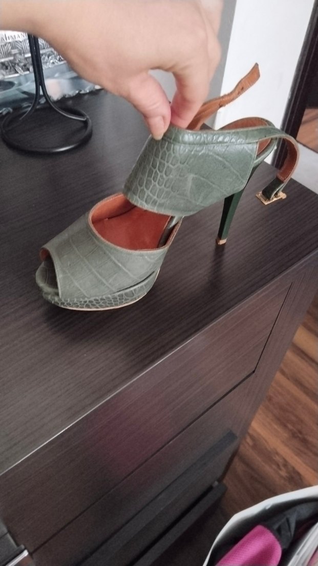 platform topuklu ayakkabı - Görsel 3