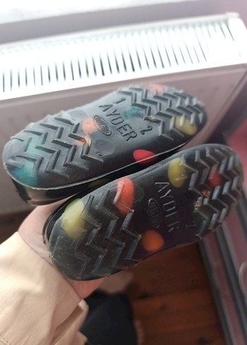 Renkli Puantiyeli Kız Babet Ayakkabı - Görsel 2