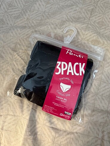 Penti Yüksek bel 3 lü paket külot