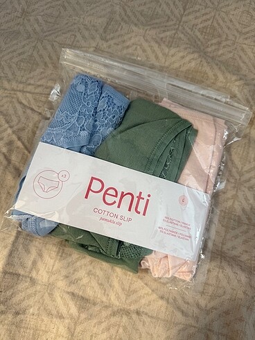 Penti dantel detaylı külot