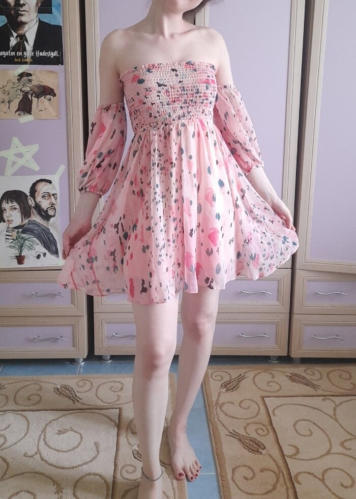 Kısa elbise - Görsel 2