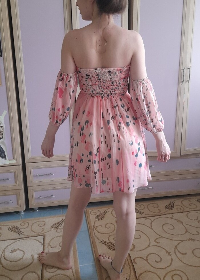 Kısa elbise - Görsel 3