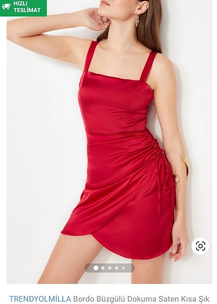 Kısa abiye elbise - Görsel 2