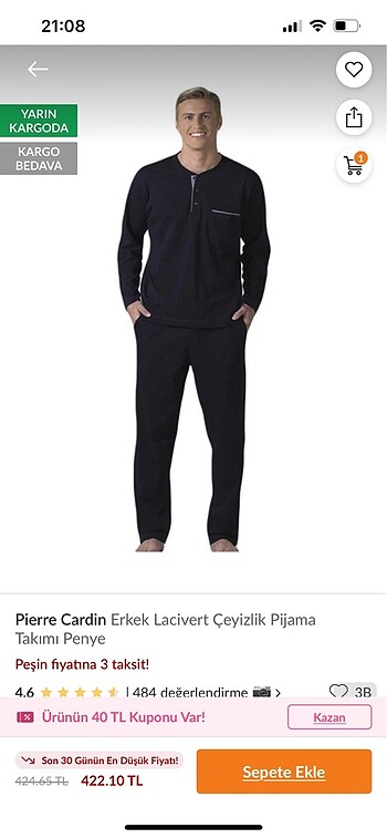 Erkek Pijama takimi