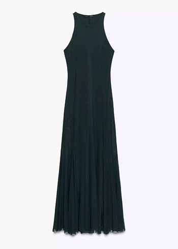 ZARA UZUN TÜL GODELİ ELBİSE - Görsel 2