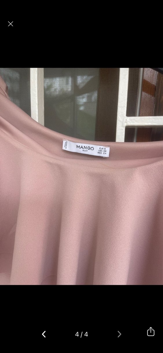 Tek Omuz Fırfırlı Uzun Elbise - Görsel 2