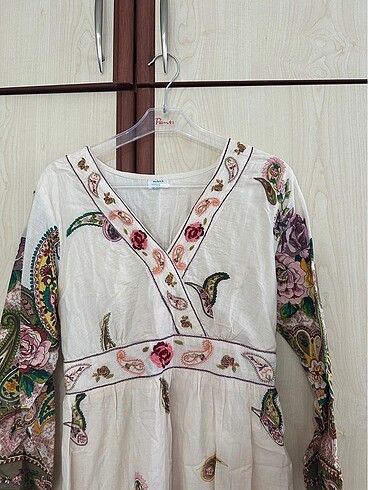 xl Beden Buldan kumaşı yazlık elbise