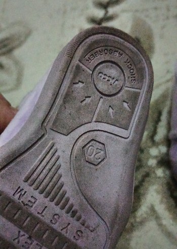 Kız Çocuk Mor Polar Ev Terliği Velcro - Görsel 2