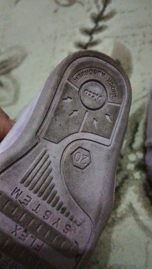 Kız Çocuk Mor Polar Ev Terliği Velcro - Görsel 2