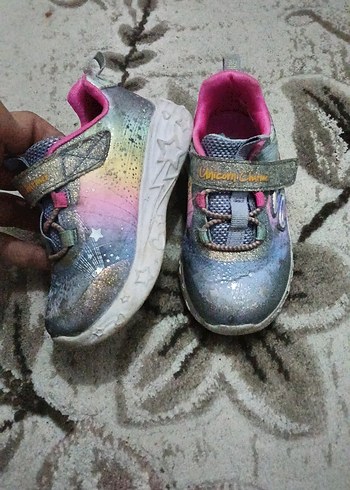 Kız Çocuk Renkli Tie-Dye Spor Ayakkabı - Görsel 2