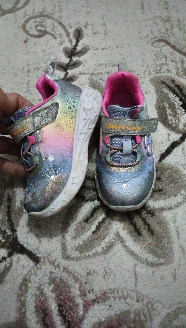 Kız Çocuk Renkli Tie-Dye Spor Ayakkabı - Görsel 2