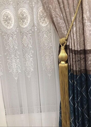 Diğer Fon perde toplama halatı braçol