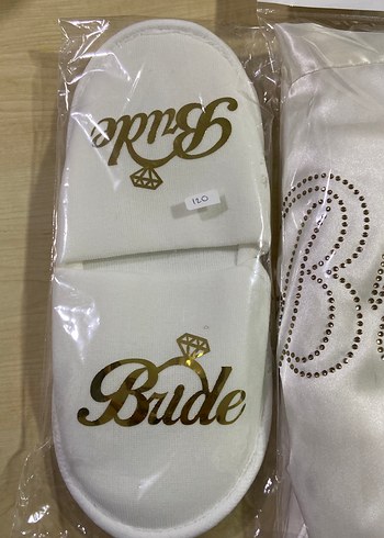 Beyaz Parlak Midi Kadın Sabahlık - Görsel 2