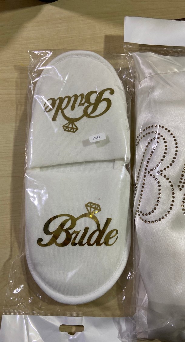 Beyaz Parlak Midi Kadın Sabahlık - Görsel 2