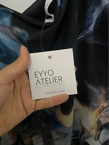 l Beden Eyyo Omzu Açık Elbise