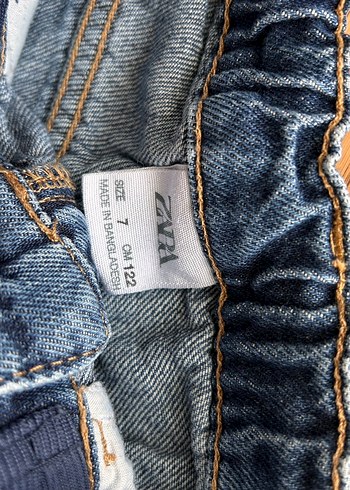 Erkek Çocuk Mavi Kot Şort - Görsel 2