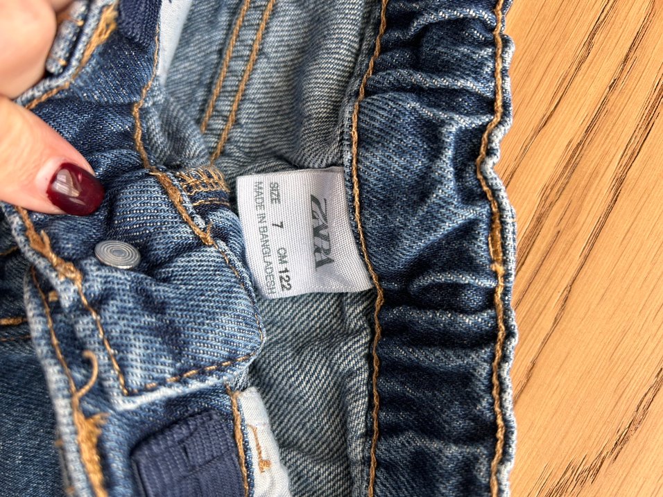 Erkek Çocuk Mavi Kot Şort - Görsel 2