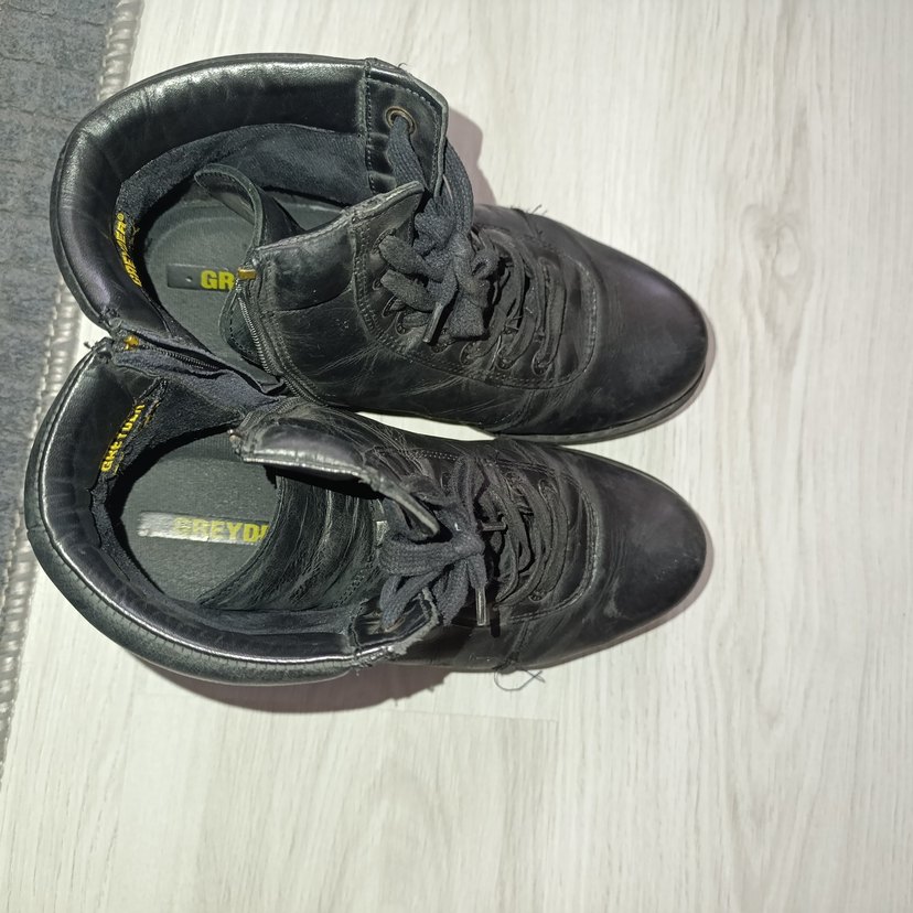 Siyah Deri Bot GREYDER - Görsel 2