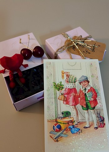 Bordo Renkli Hediyelik Set - Görsel 3