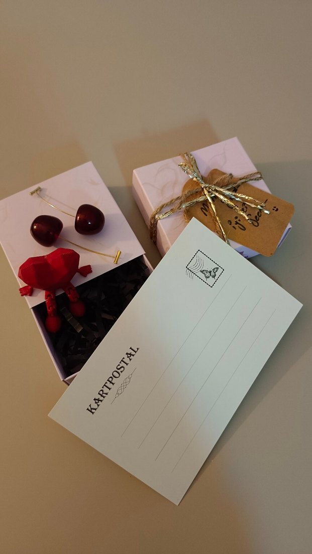 Bordo Renkli Hediyelik Set - Görsel 2