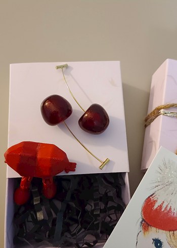 Pembe Hediyelik Set ve Kart - Görsel 3