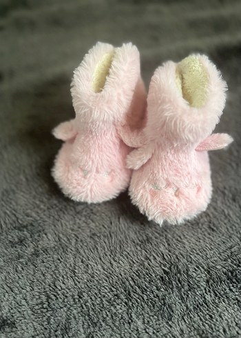 Kız Çocuk Pembe Kürklü Ev Terliği - Görsel 3