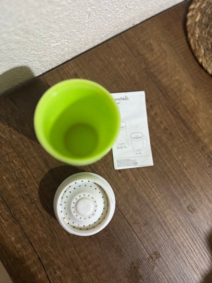 Yeşil Bebek alıştırma bardağı - Görsel 4