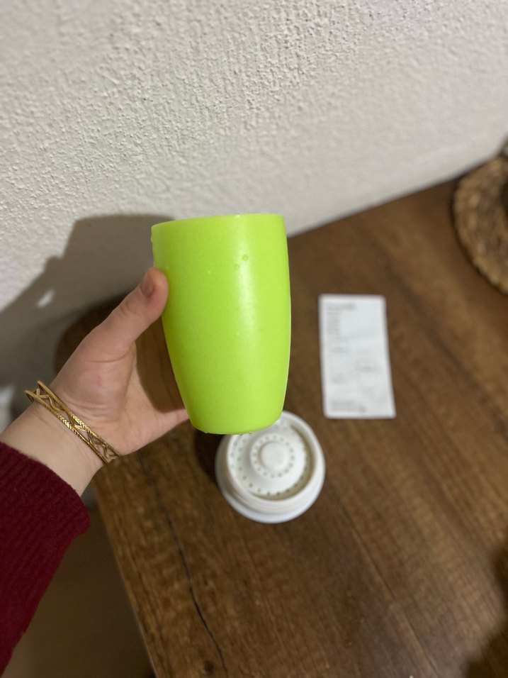 Yeşil Bebek alıştırma bardağı - Görsel 3