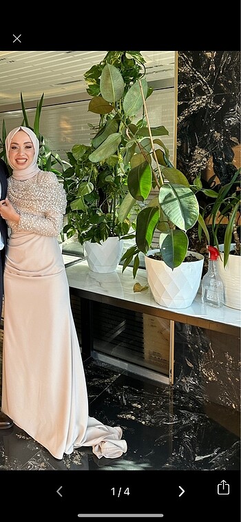 Nişan elbisesi