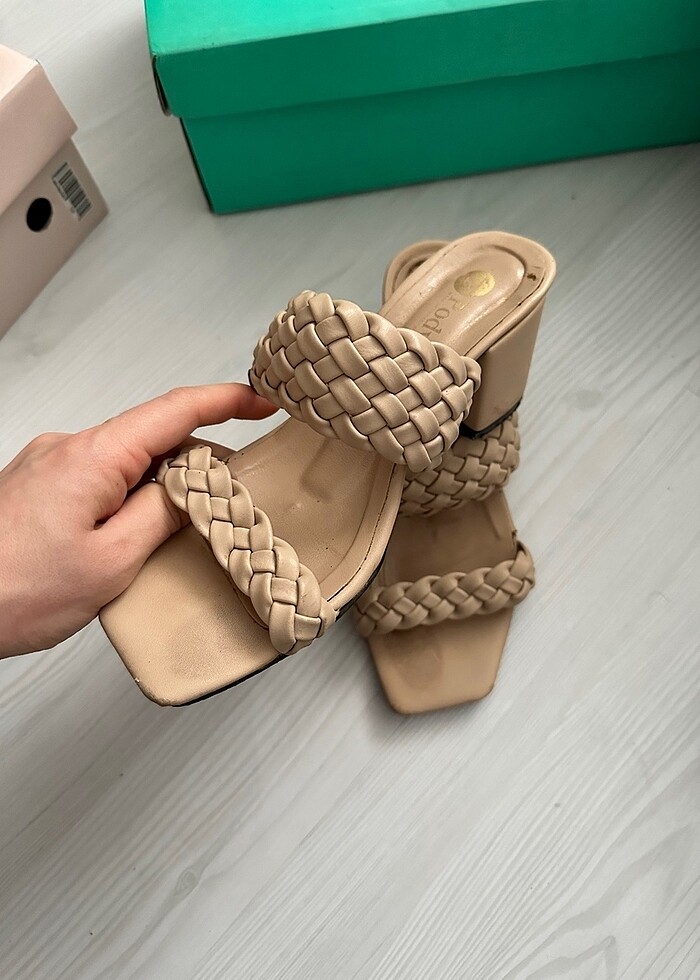 Yazlık terlik - Görsel 2