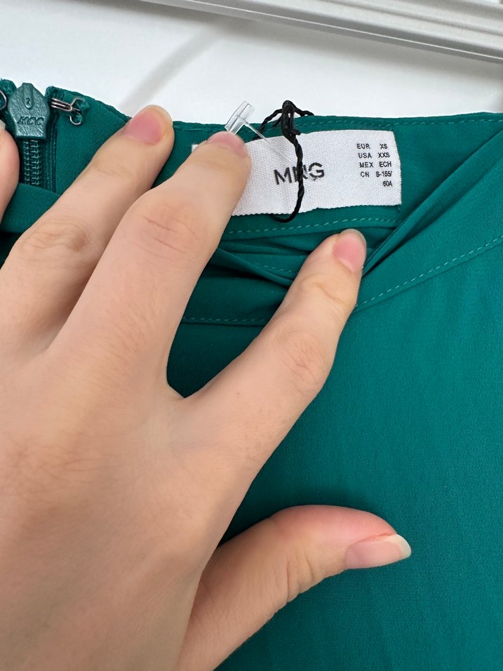 Uzun, mango piliseli pantolon etek - Görsel 3