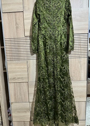 Pelerinli kına elbisesi - Görsel 4