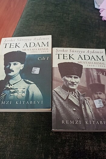 Sevket Süreya Aydemir,TEK ADAM ATATURK CILT1,CILT2