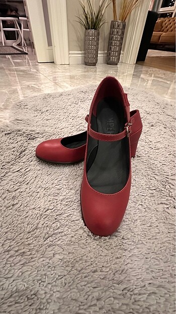 Camper katie model BORDO topuklu orijinal