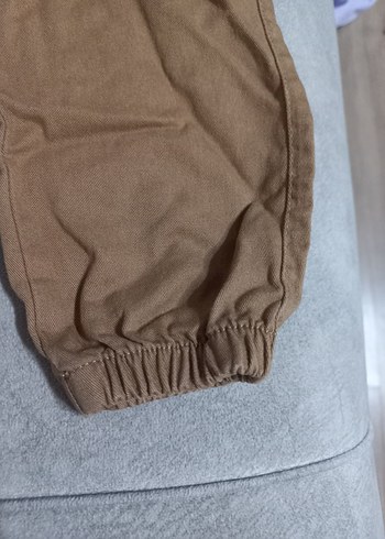 Koton Bej Erkek Çocuk Keten Bol Kesim Pantolon